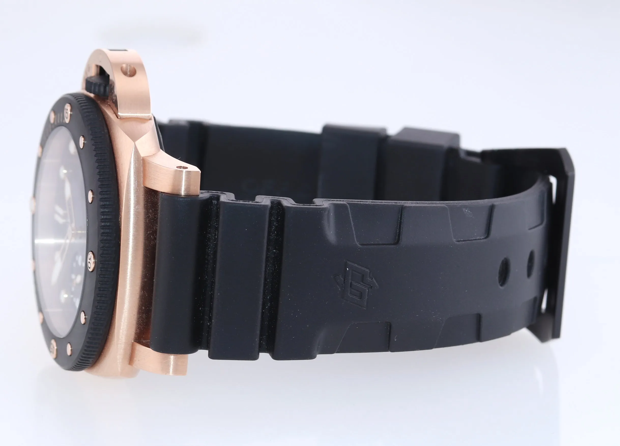 PAPERS Panerai Submersible Goldtech Oro PAM01070 Rose Gold Carbotech PAM 1070