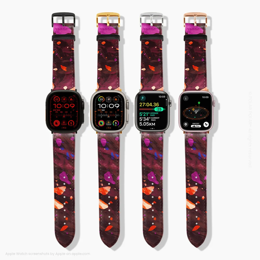 Paprika Terrazzo Gem - Apple Watch Band
