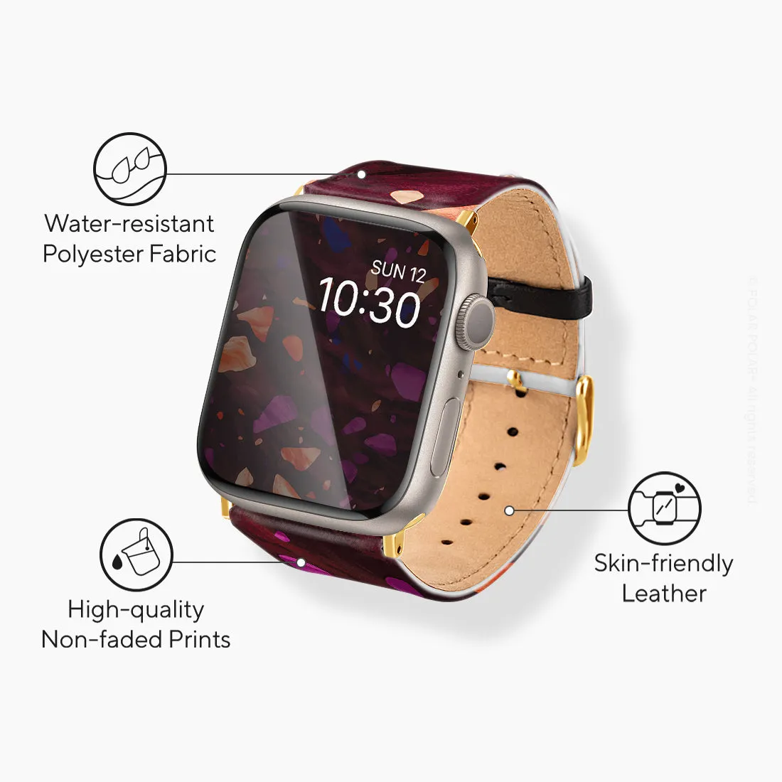 Paprika Terrazzo Gem - Apple Watch Band