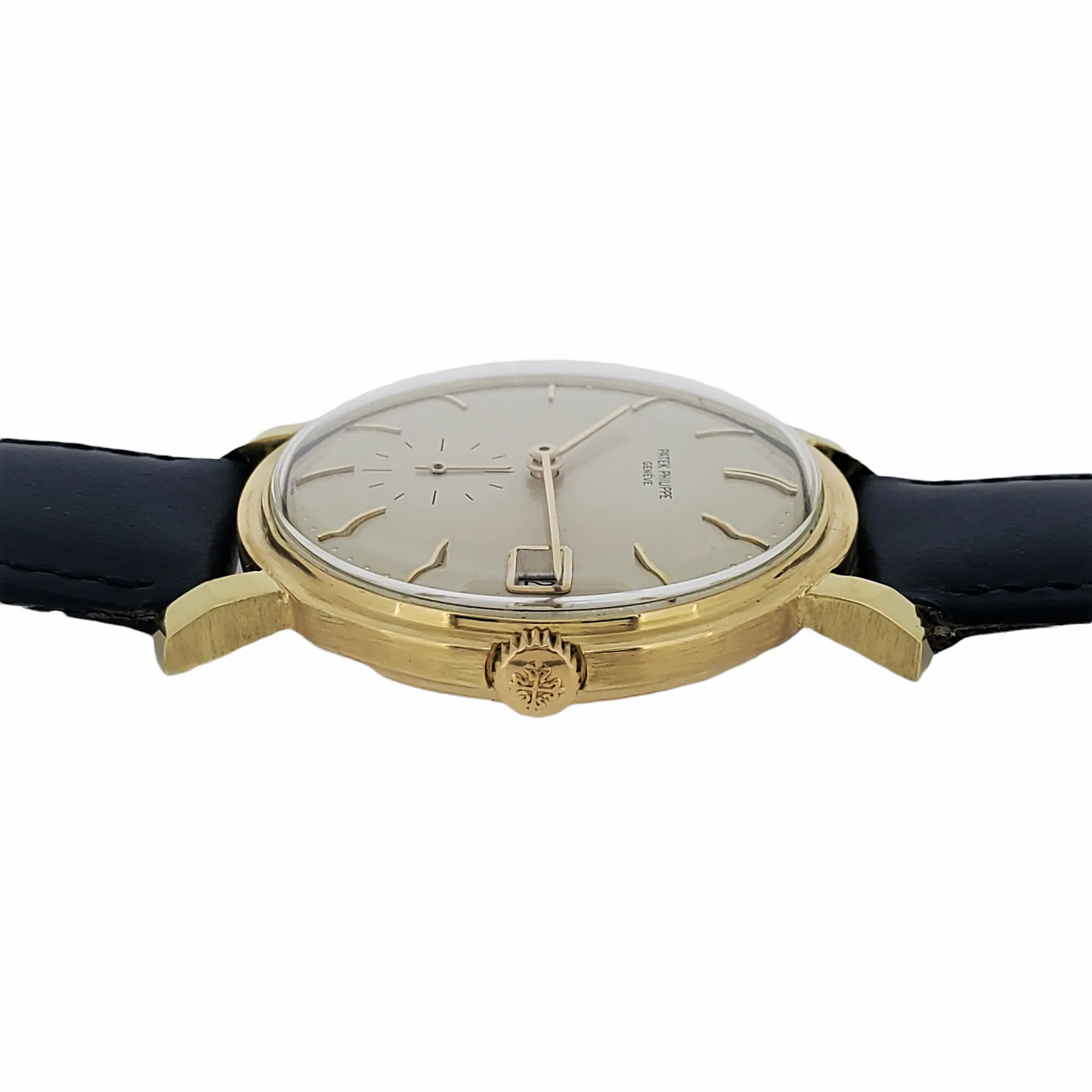 Patek Philippe 3445J Vintage Automatic Date Calatrava Watch, Circa 1962