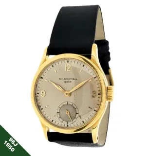 Patek Philippe 96J Vintage 1st Calatrava Watch,  30.5mm 3rd Series, Circa 1950