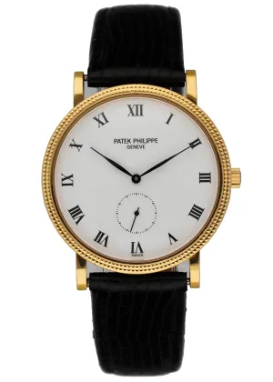 Patek Philippe Calatrava 3919J Men's Watch Box & Papers
