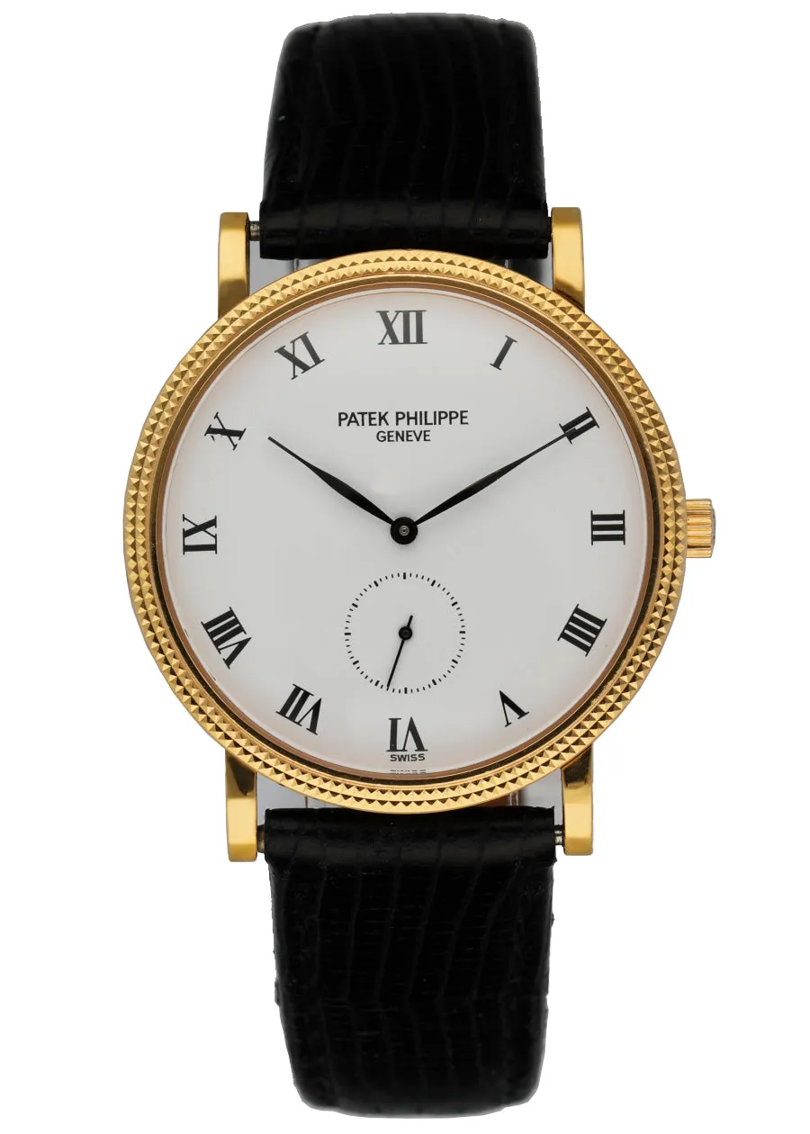 Patek Philippe Calatrava 3919J Men's Watch Box & Papers