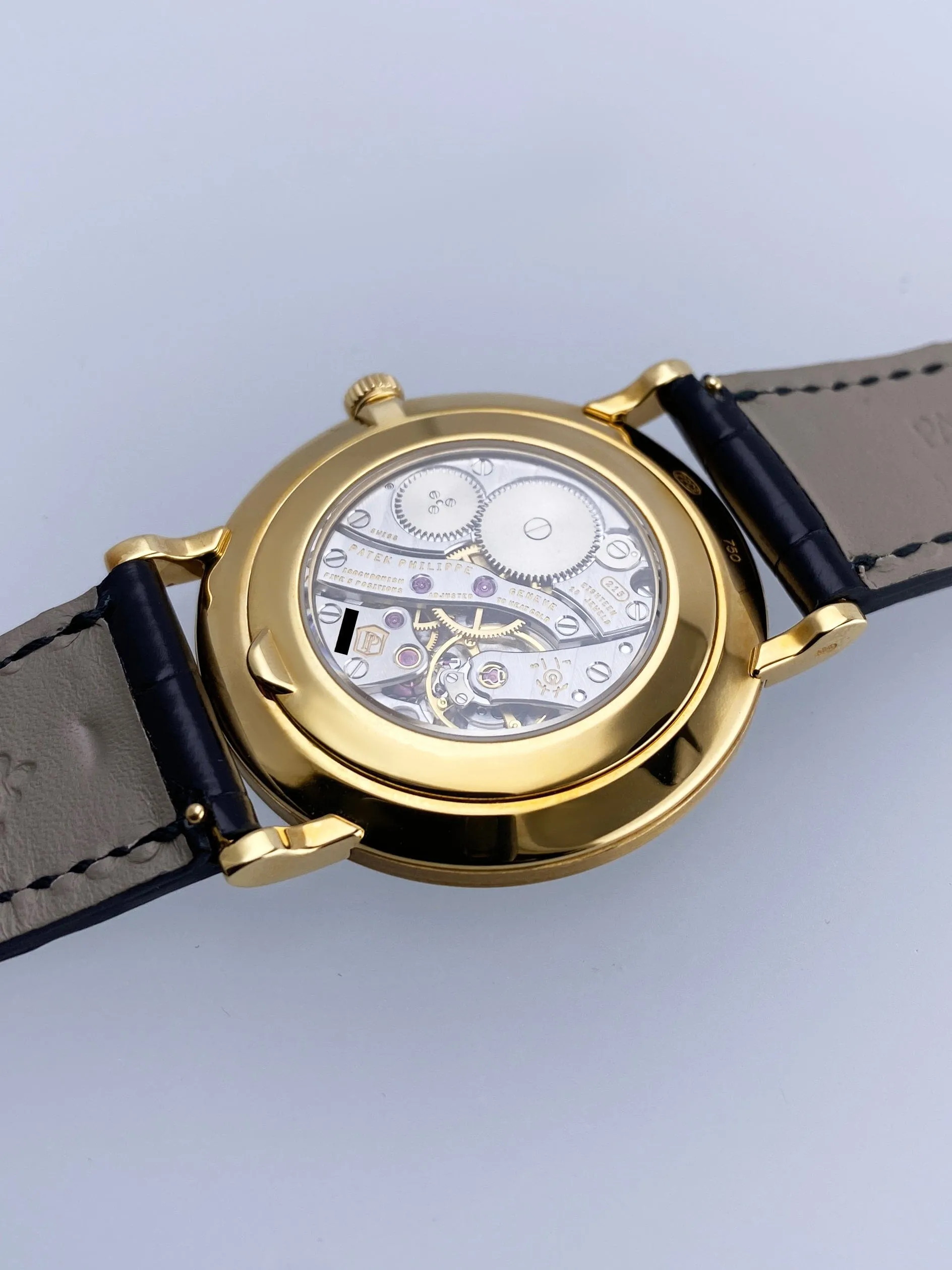 Patek Philippe Calatrava 5119J 18K Yellow Gold Mens Watch With Papers