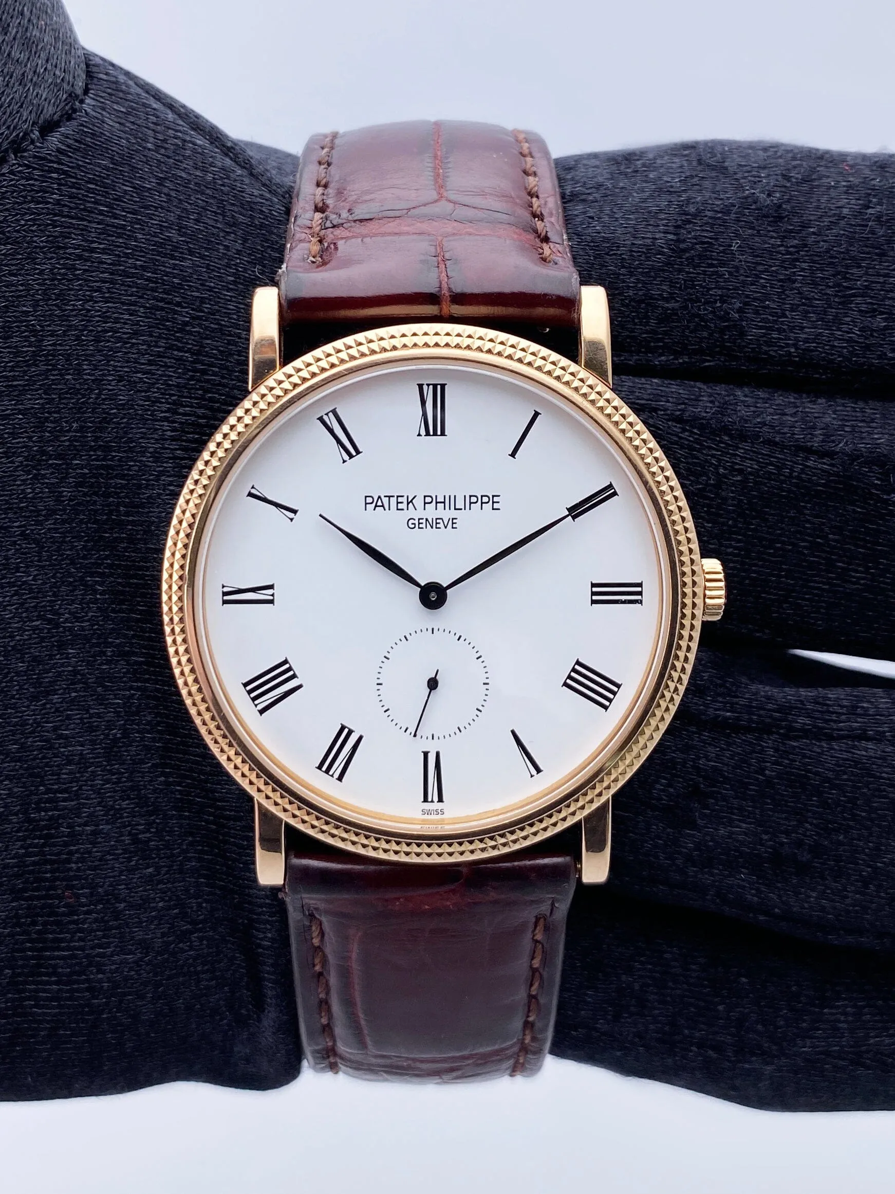 Patek Philippe Calatrava 5119R 18K Rose Gold Mens Watch
