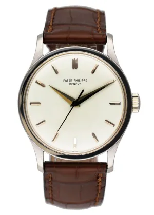 Patek Philippe Calatrava 570G 18K White Gold Mens Watch