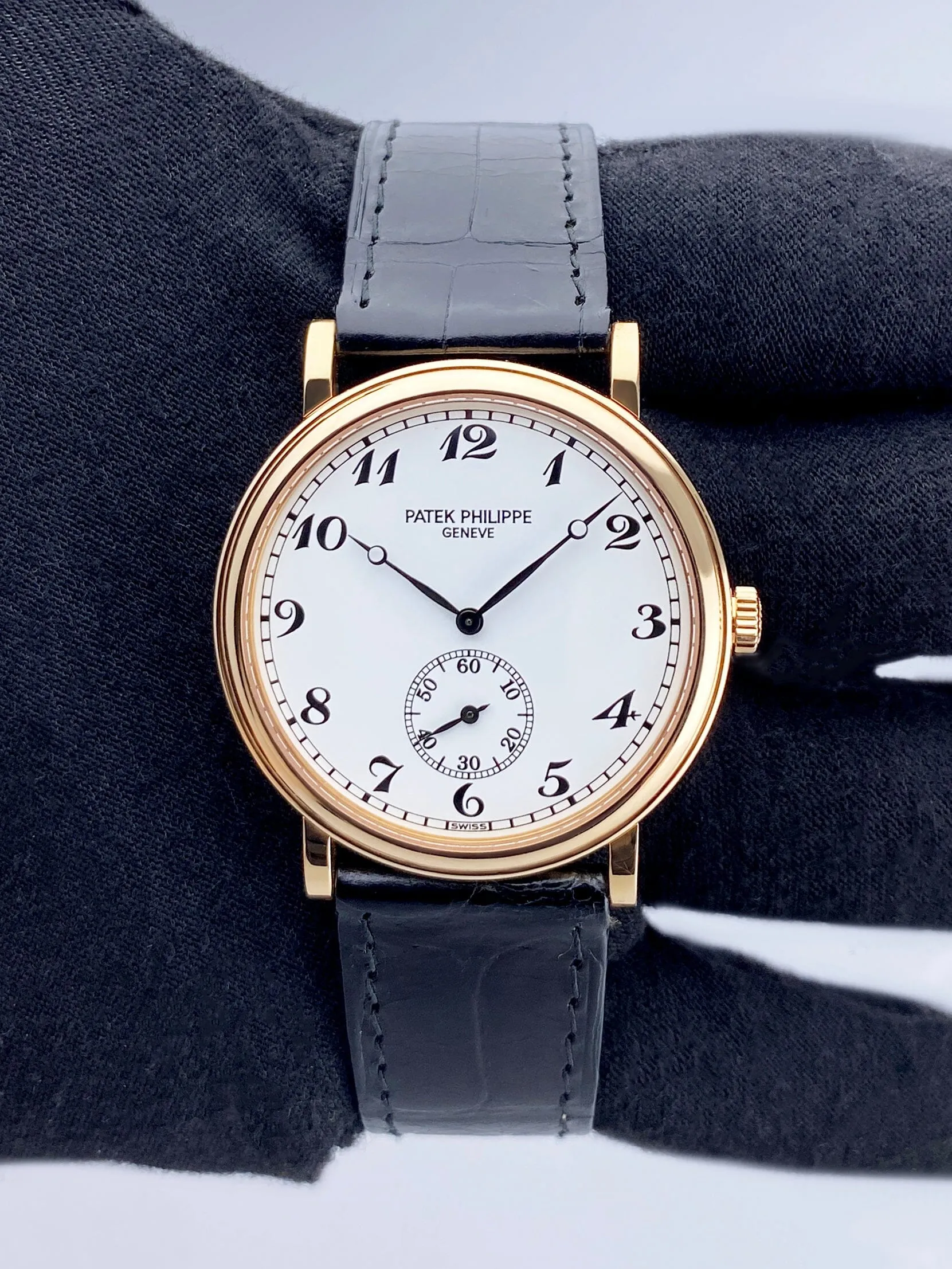 Patek Philippe Calatrava Officer 5022R Mens Watch Box Papers
