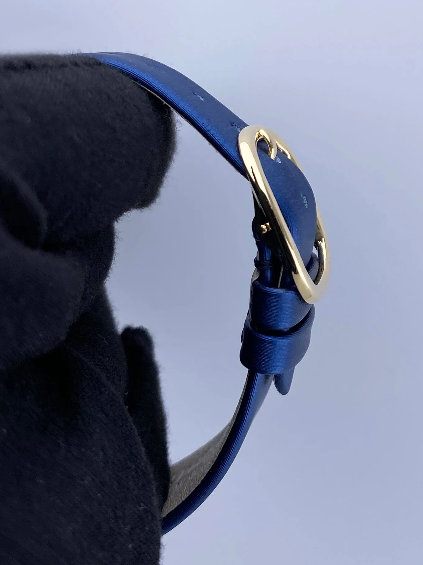 Patek Philippe Ellipse 3848J Blue Dial 18K Yellow Gold Watch