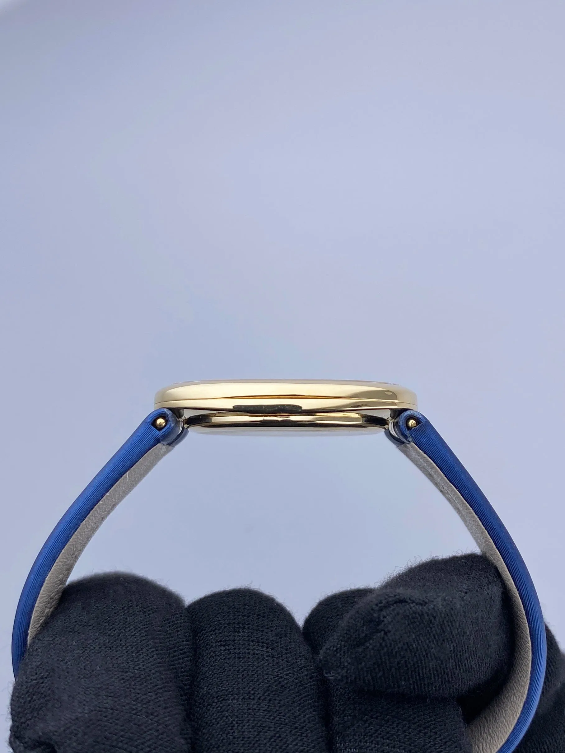 Patek Philippe Ellipse 3848J Blue Dial 18K Yellow Gold Watch