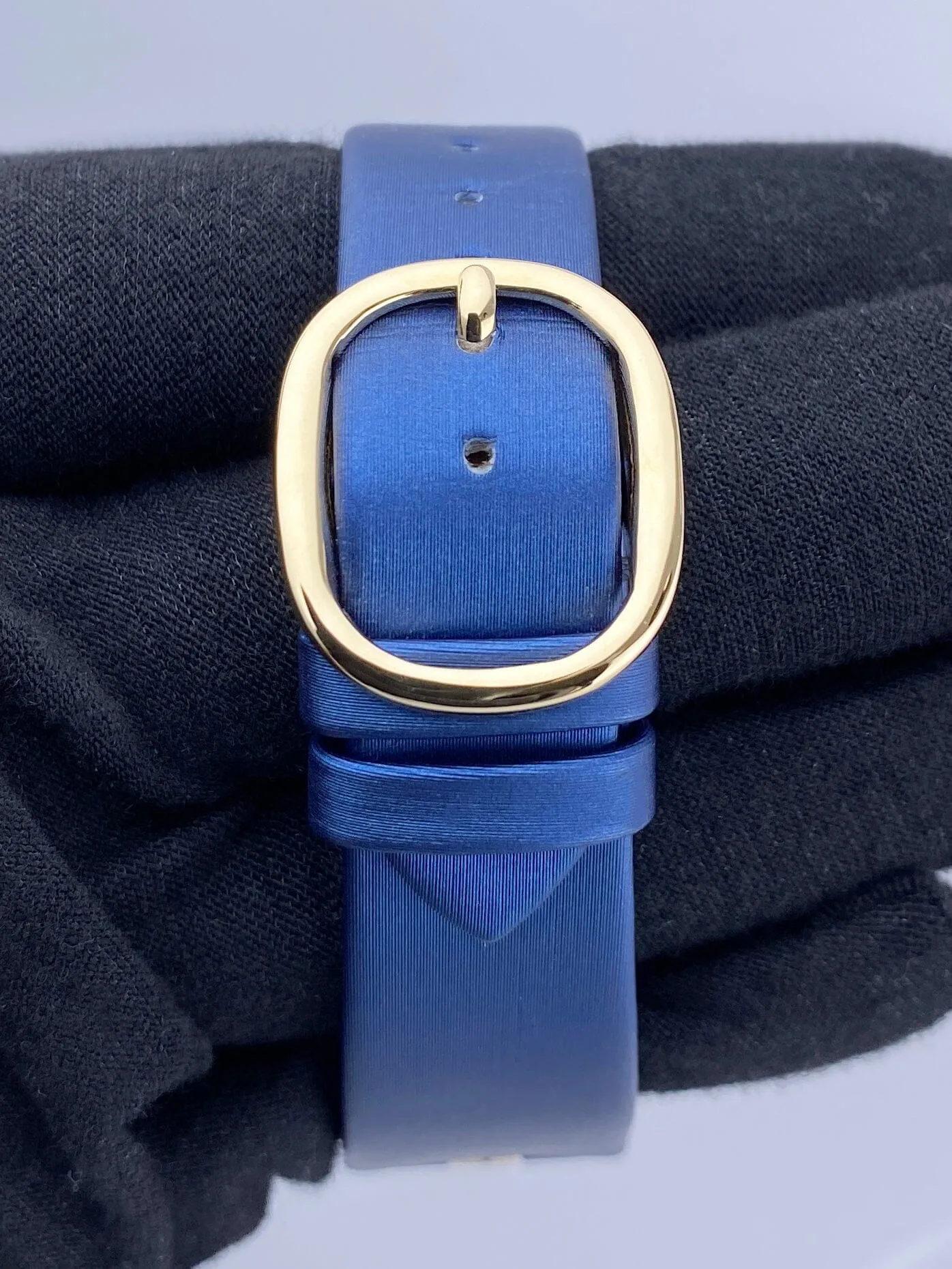 Patek Philippe Ellipse 3848J Blue Dial 18K Yellow Gold Watch