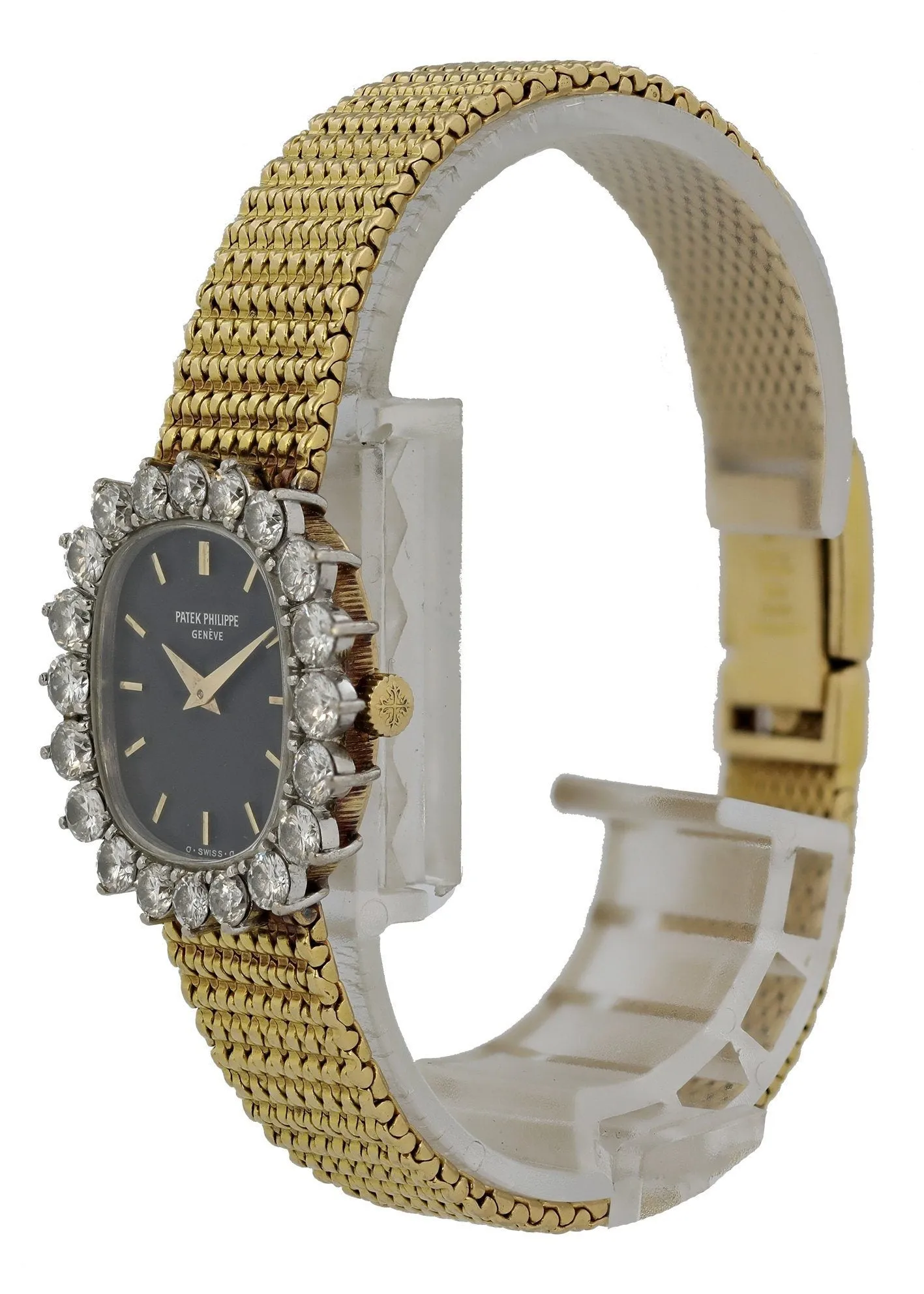 Patek Philippe Ellipse 4137 Diamond Bezel Ladies Watch