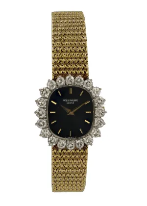 Patek Philippe Ellipse 4137 Diamond Bezel Ladies Watch