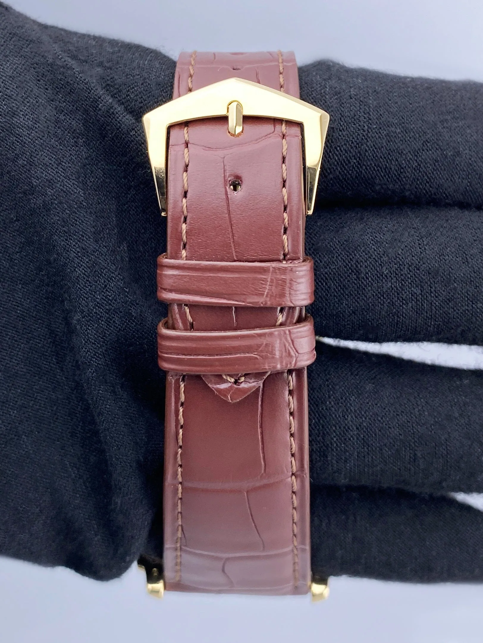 Patek Philippe Gondolo 5124J 18K Yellow Gold Mens Watch With Archives