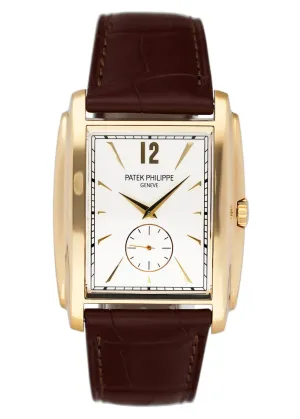 Patek Philippe Gondolo 5124J 18K Yellow Gold Mens Watch With Archives