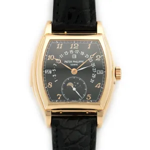 Patek Philippe Rose Gold Perpetual Calendar Minute Repeater Watch Ref. 5013