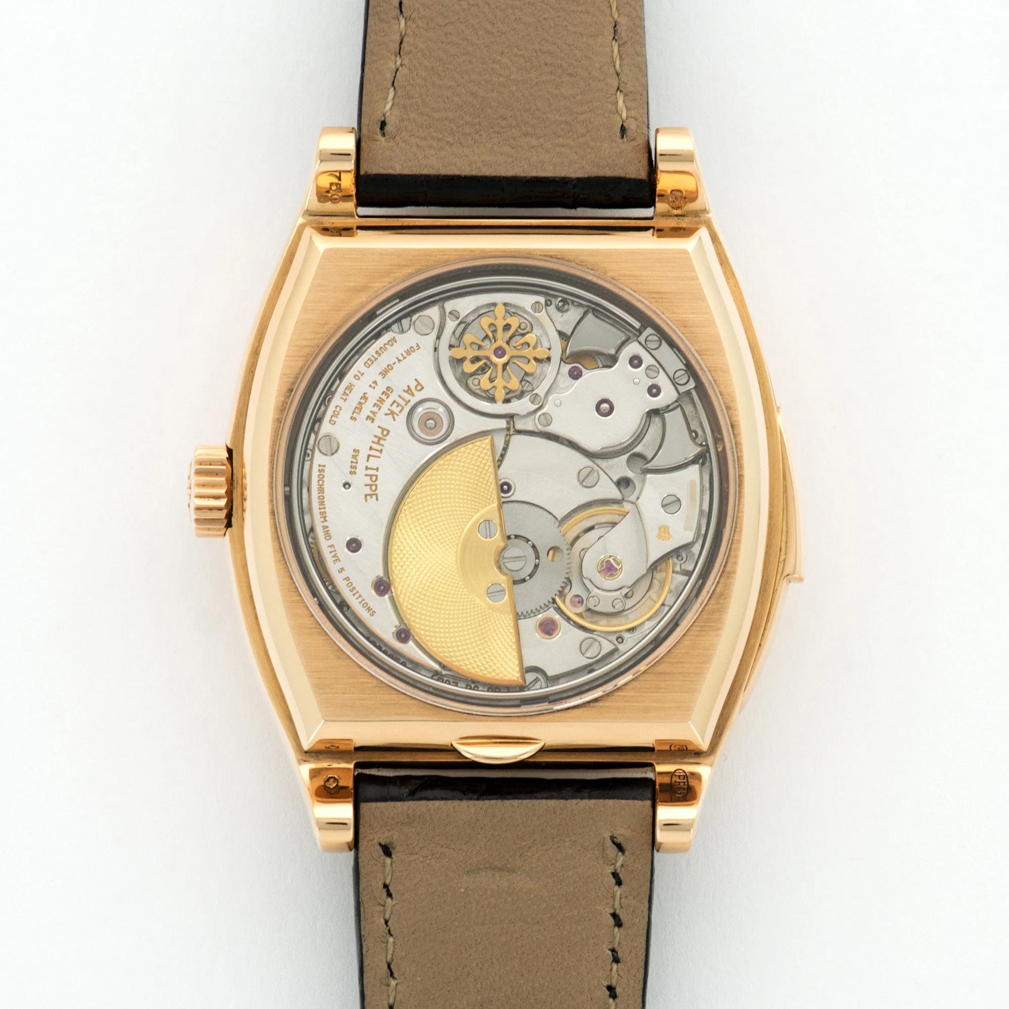 Patek Philippe Rose Gold Perpetual Calendar Minute Repeater Watch Ref. 5013