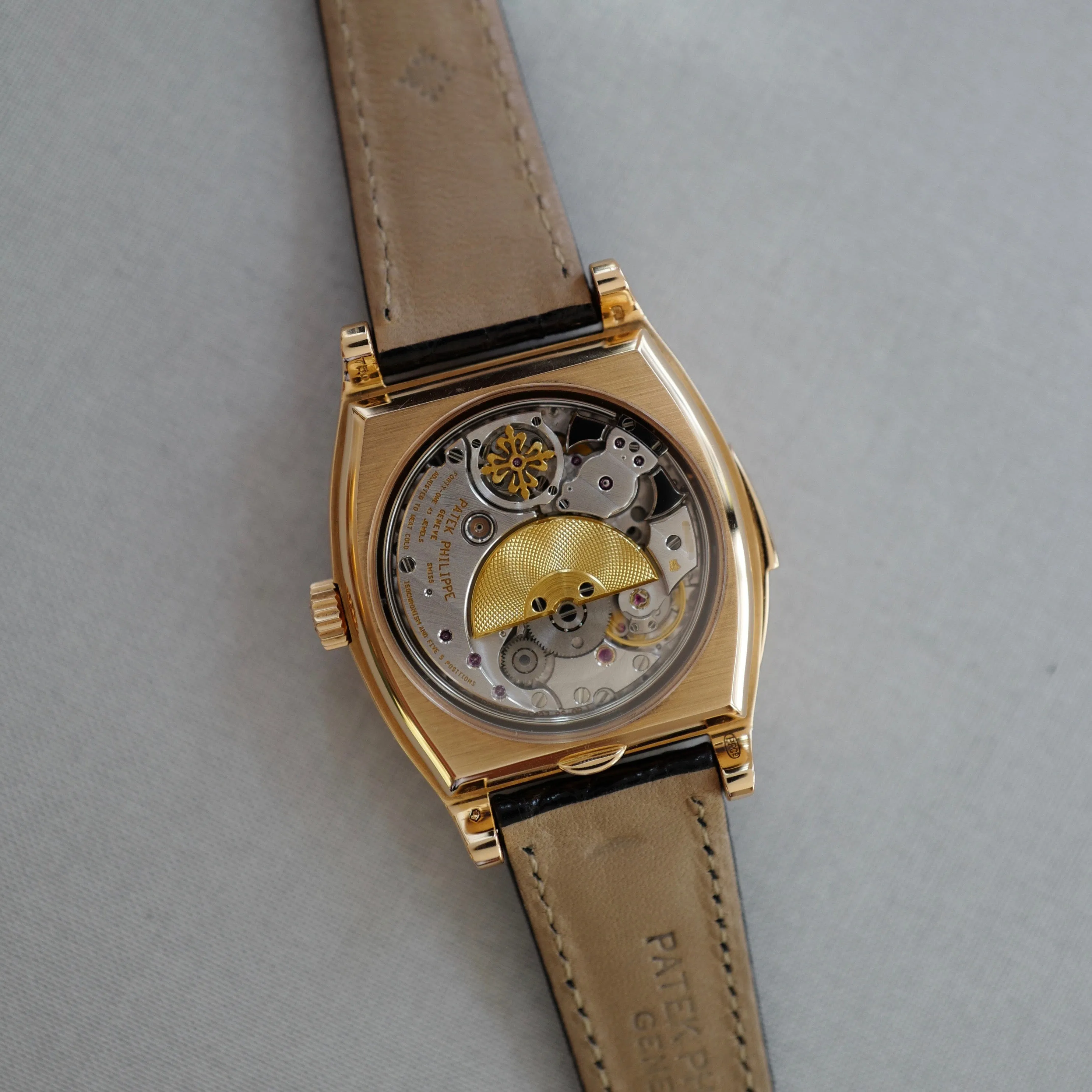 Patek Philippe Rose Gold Perpetual Calendar Minute Repeater Watch Ref. 5013