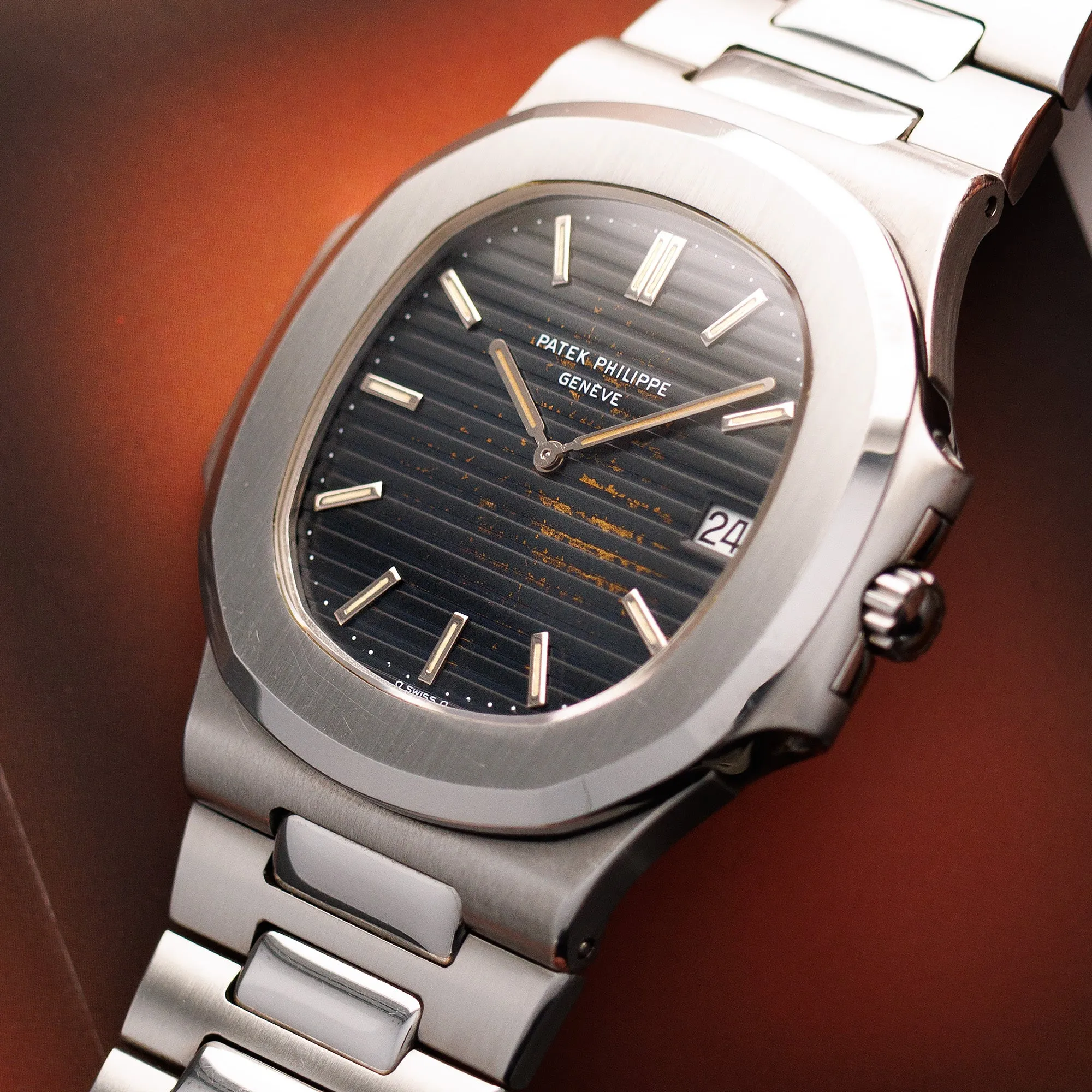 Patek Philippe Tropical Dial Nautilus Ref. 3700 with Original Papers