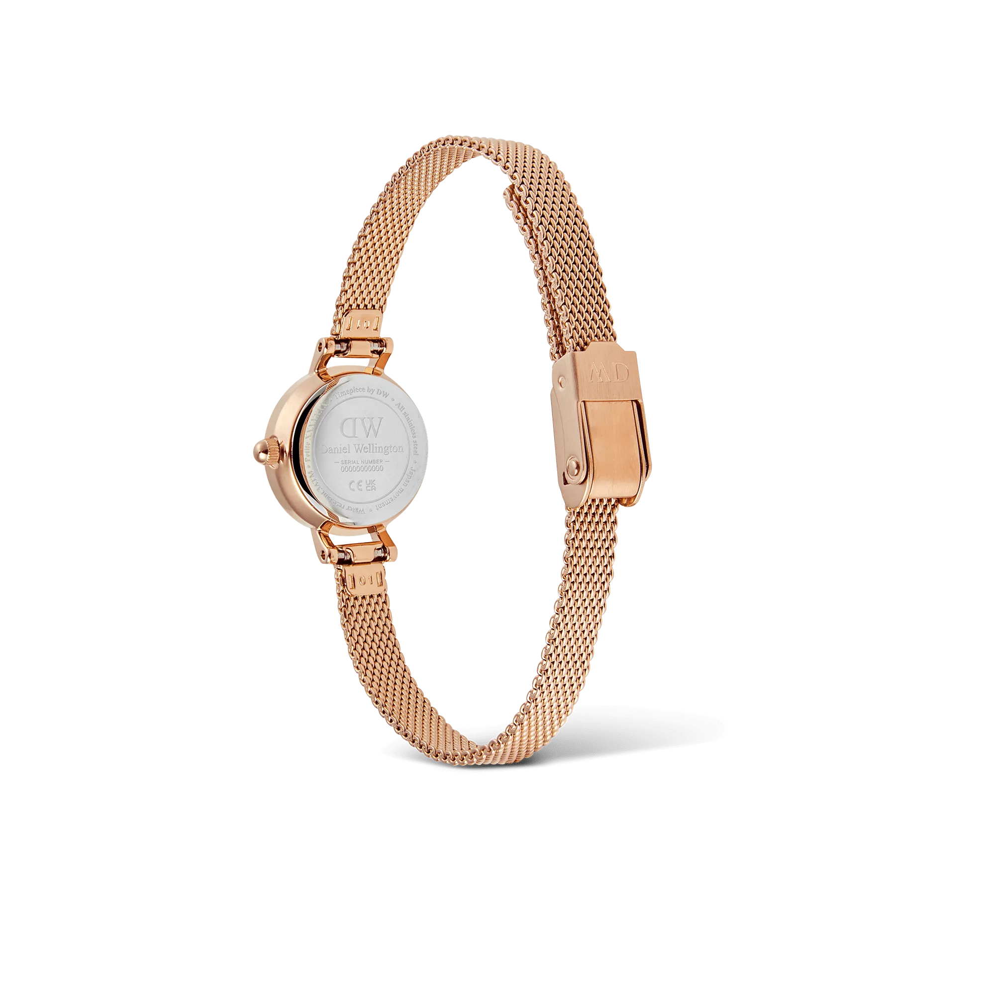 Petite Mini Emerald Melrose Rose Gold