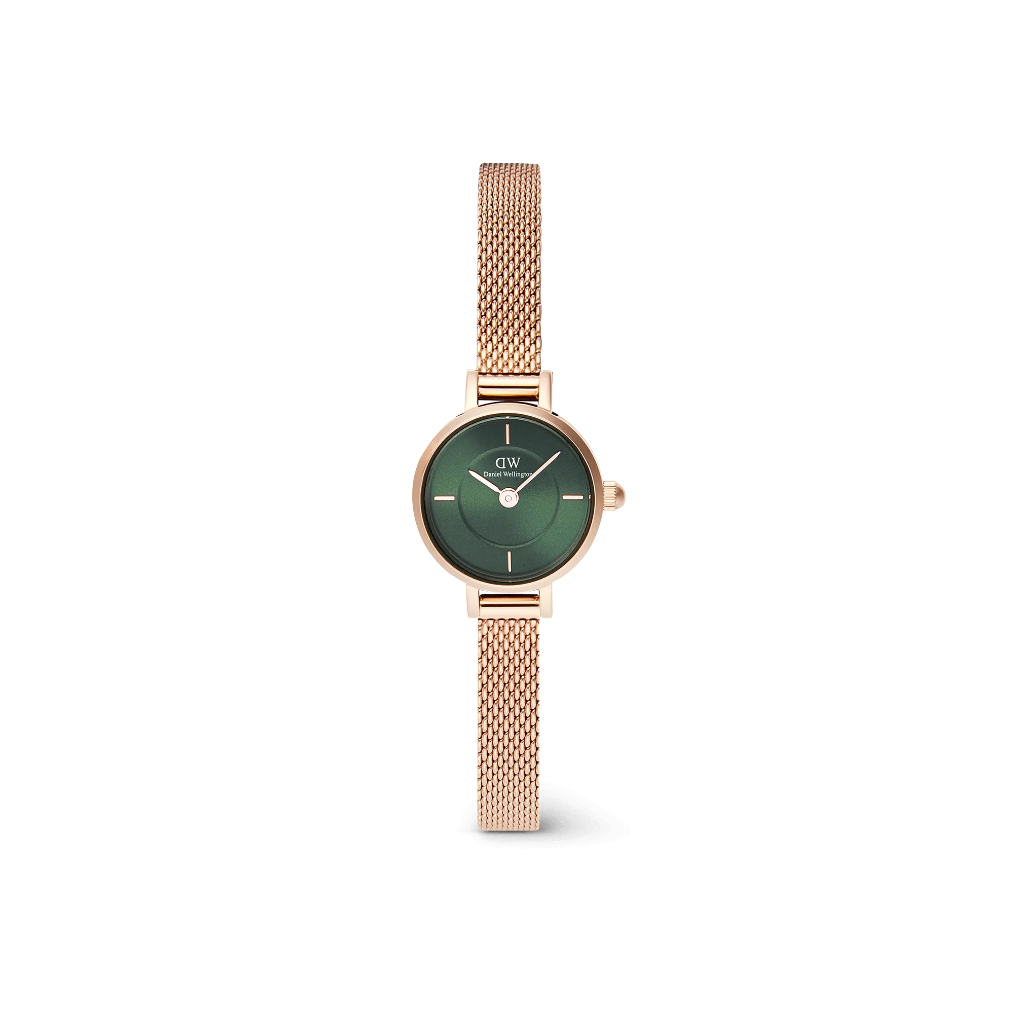 Petite Mini Emerald Melrose Rose Gold