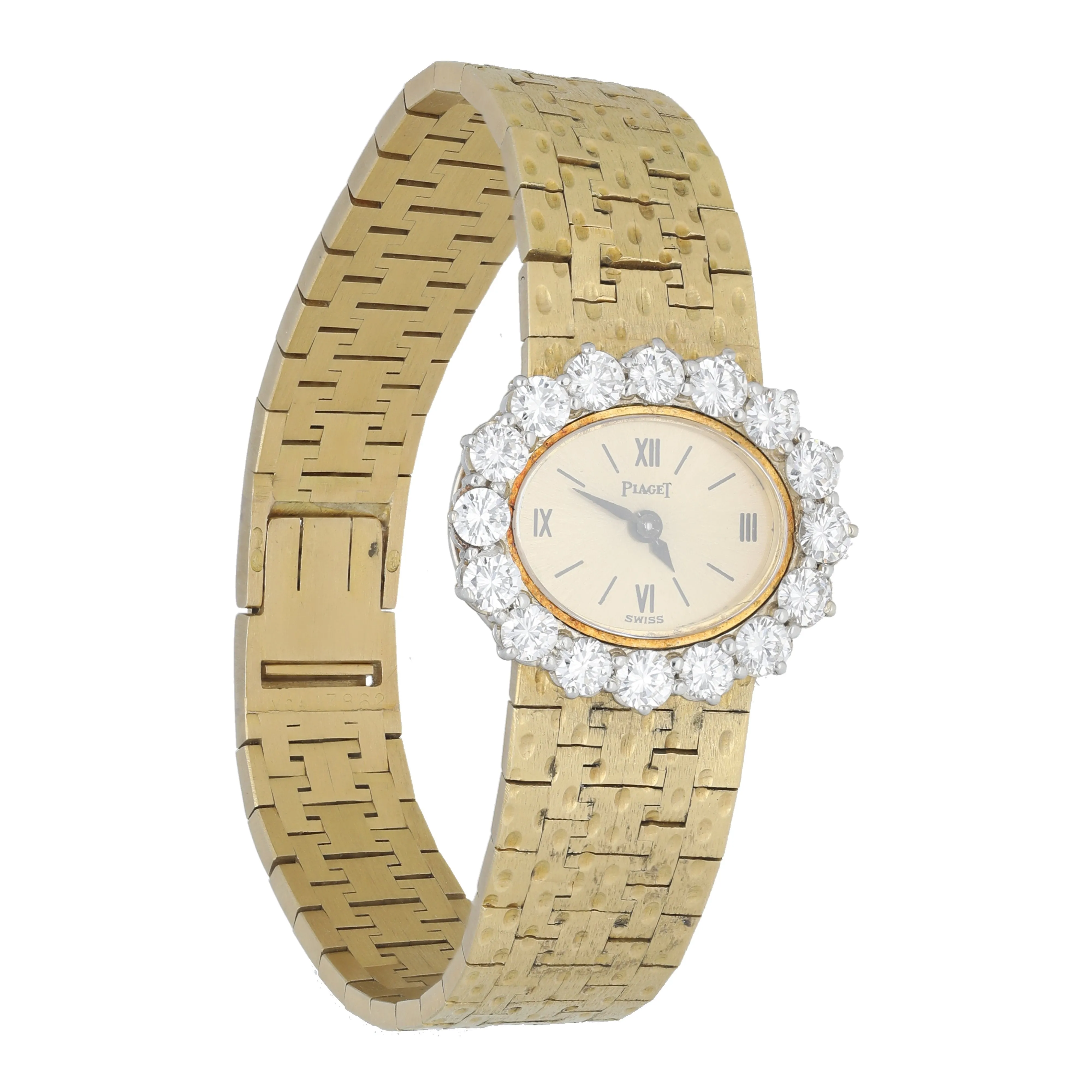 Piaget Vintage Cocktail 3867 Yellow Gold Ladies Watch