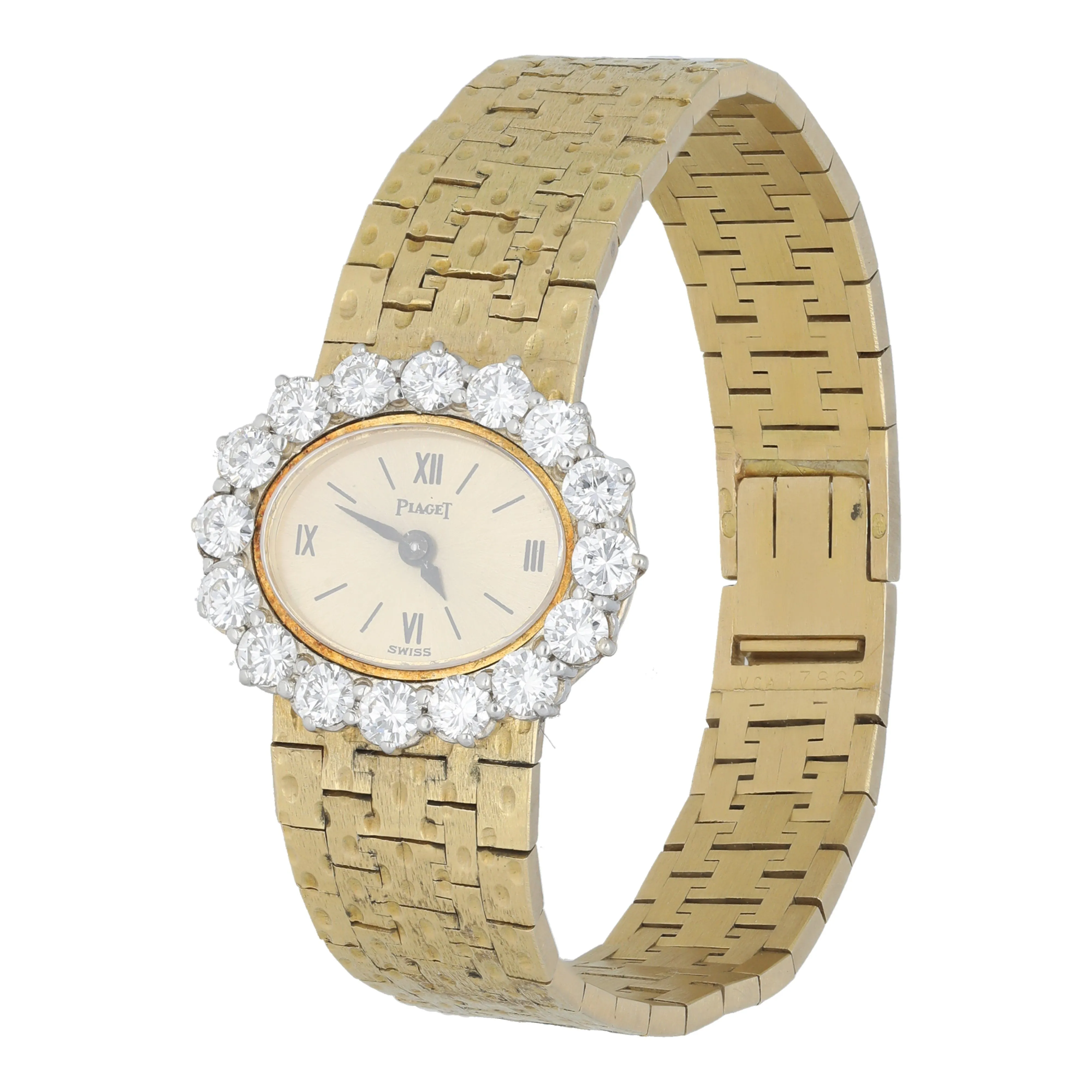 Piaget Vintage Cocktail 3867 Yellow Gold Ladies Watch