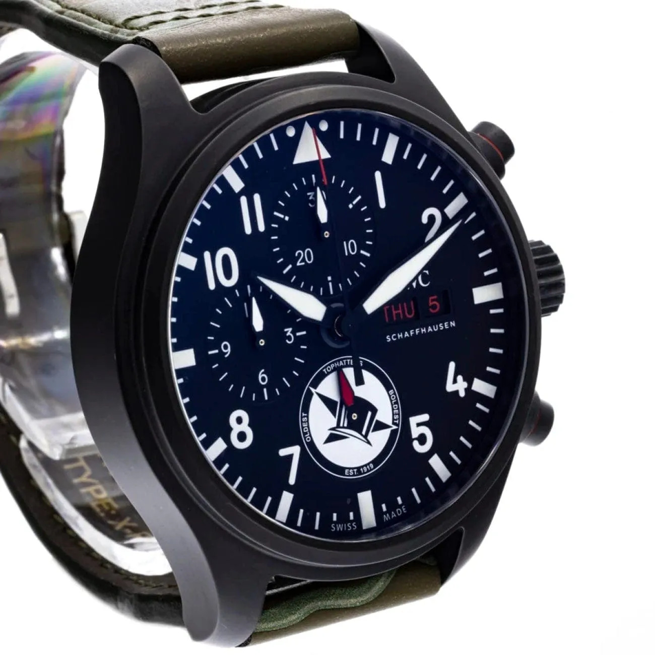 Pilots Chronograph Edition “Top Hatters” Limited to 500 pieces.