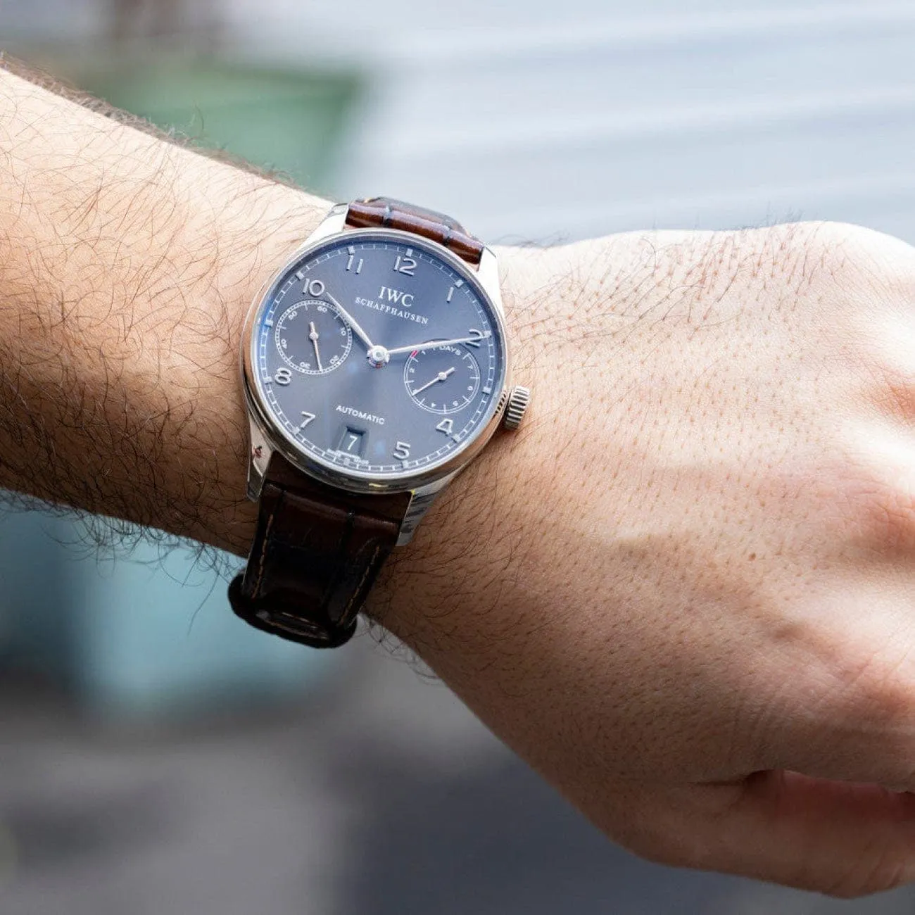Portuguese Automatic White Gold