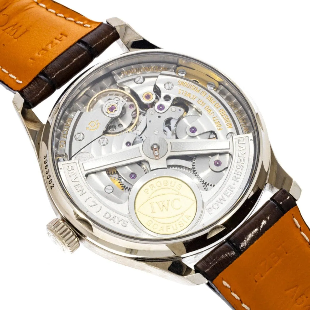 Portuguese Automatic White Gold