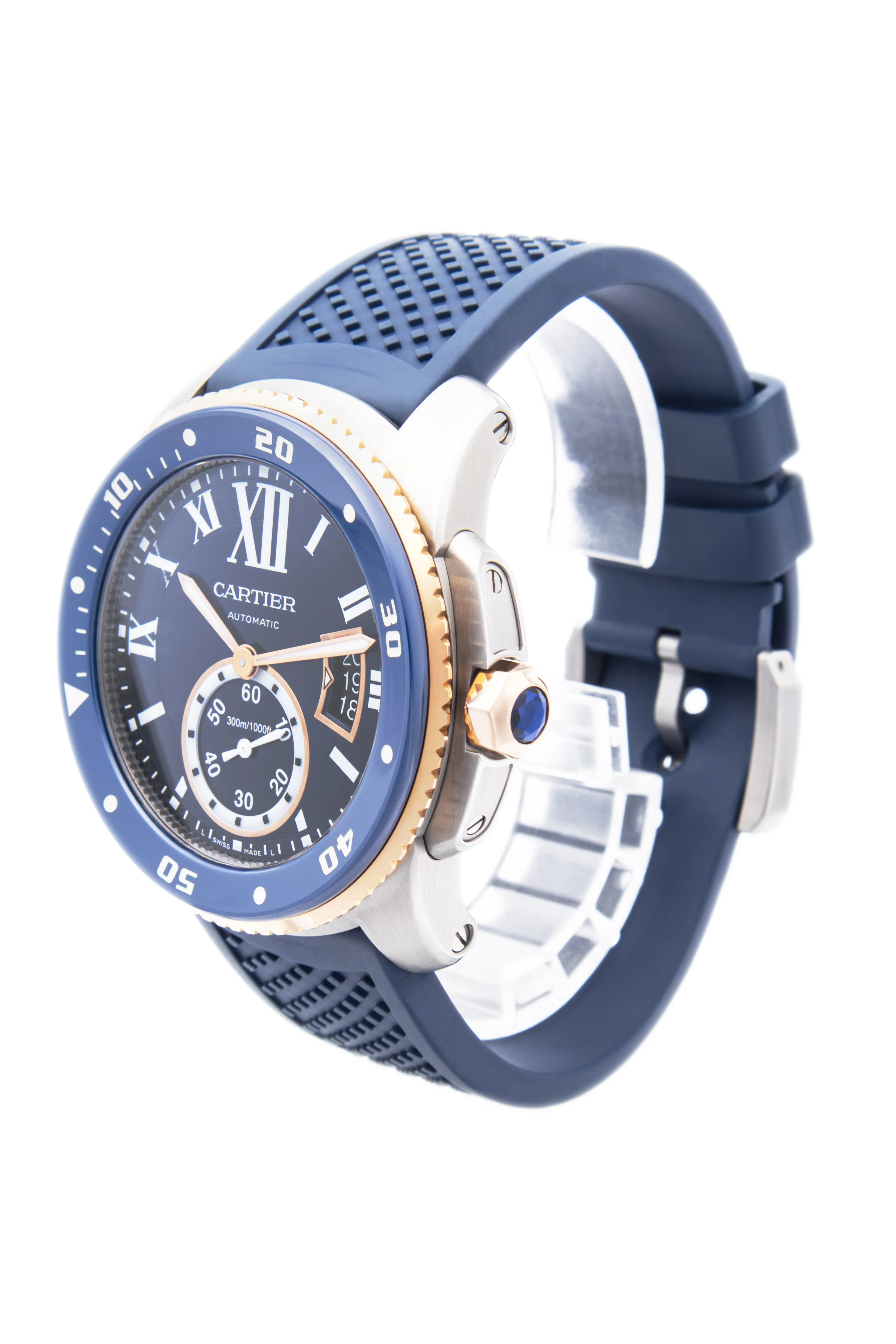 Pre-Owned 18k/SS Cartier Calibre Diver - W2CA0008