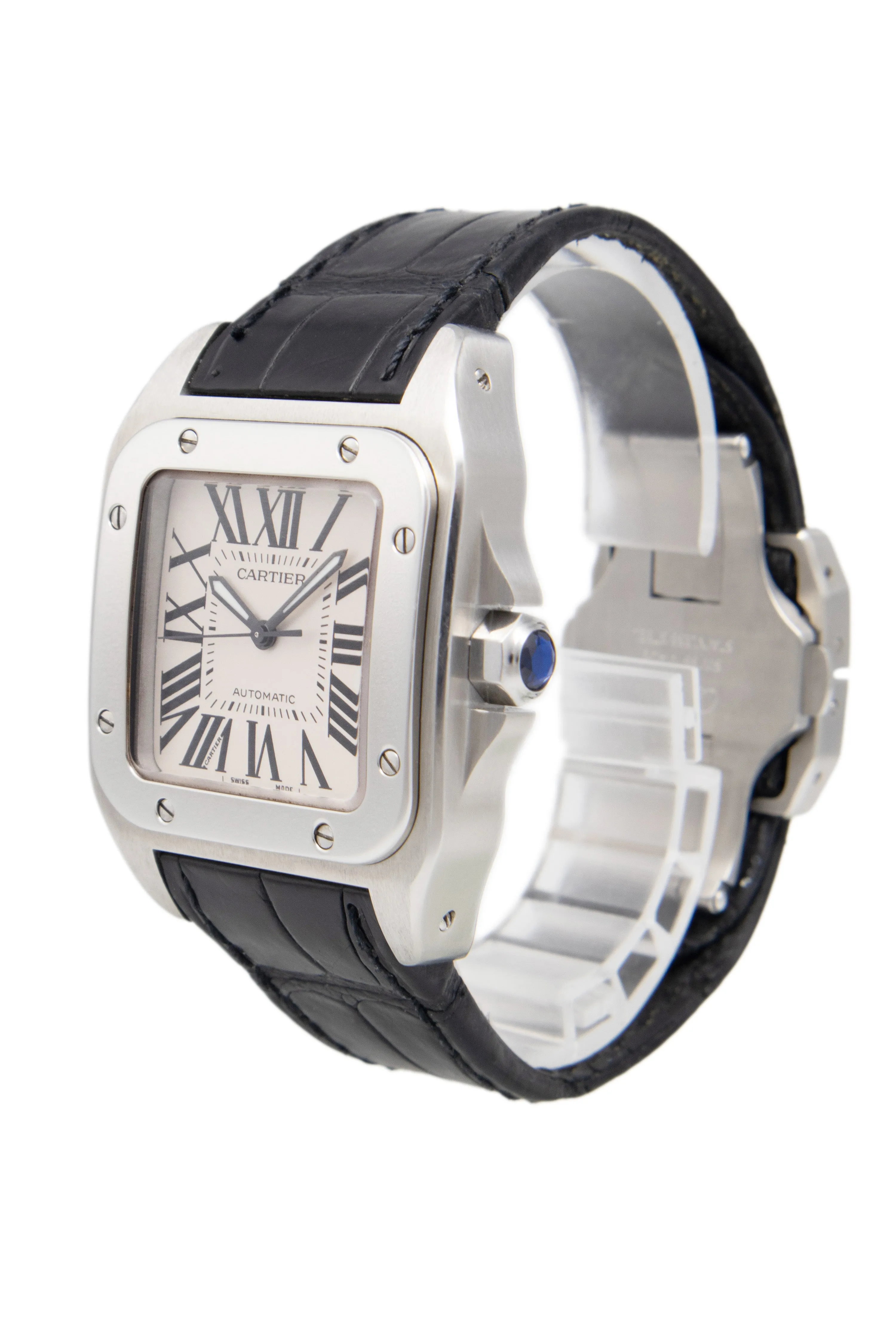Pre-Owned Cartier Santos 100 - 2878