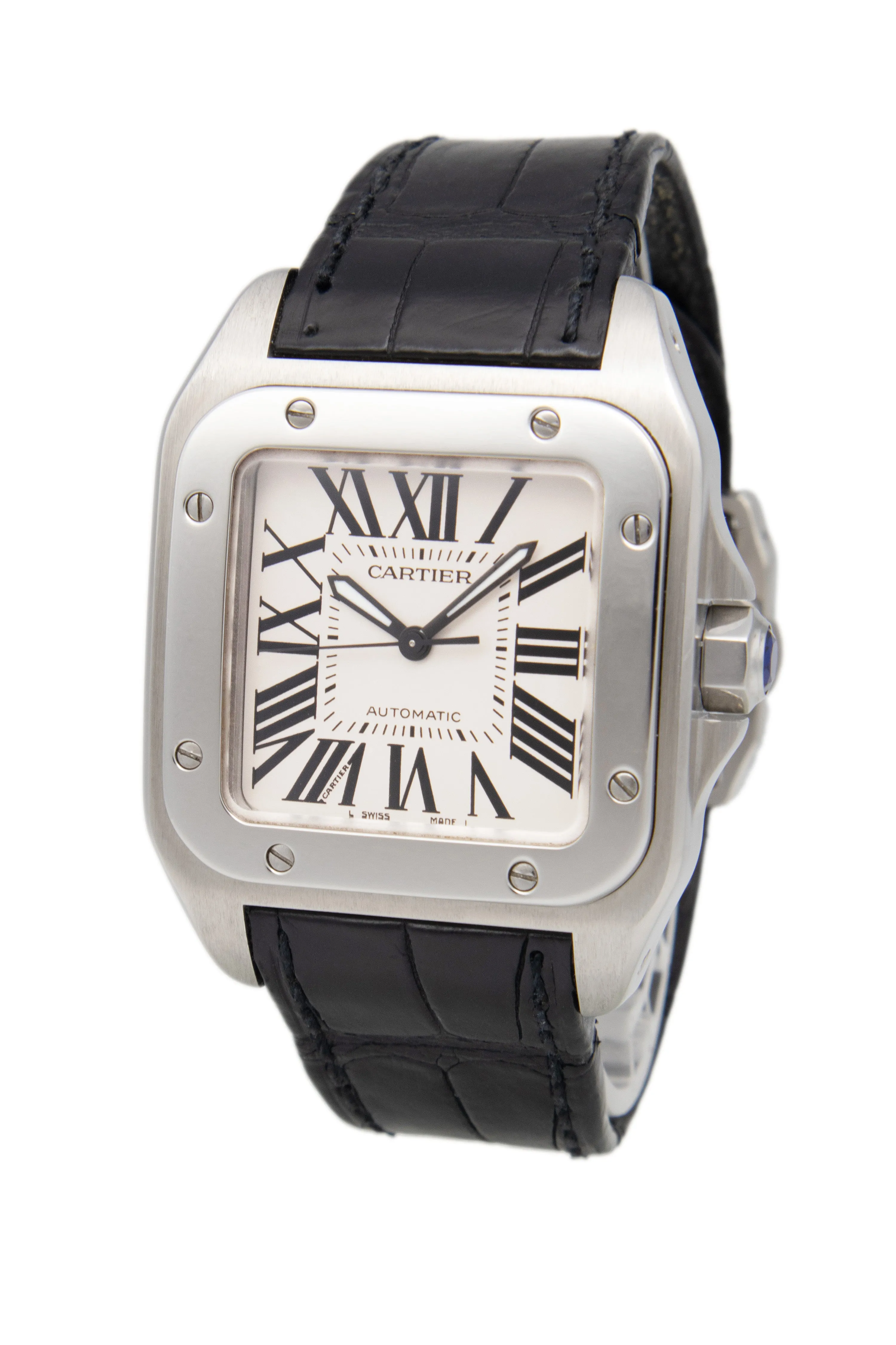 Pre-Owned Cartier Santos 100 - 2878