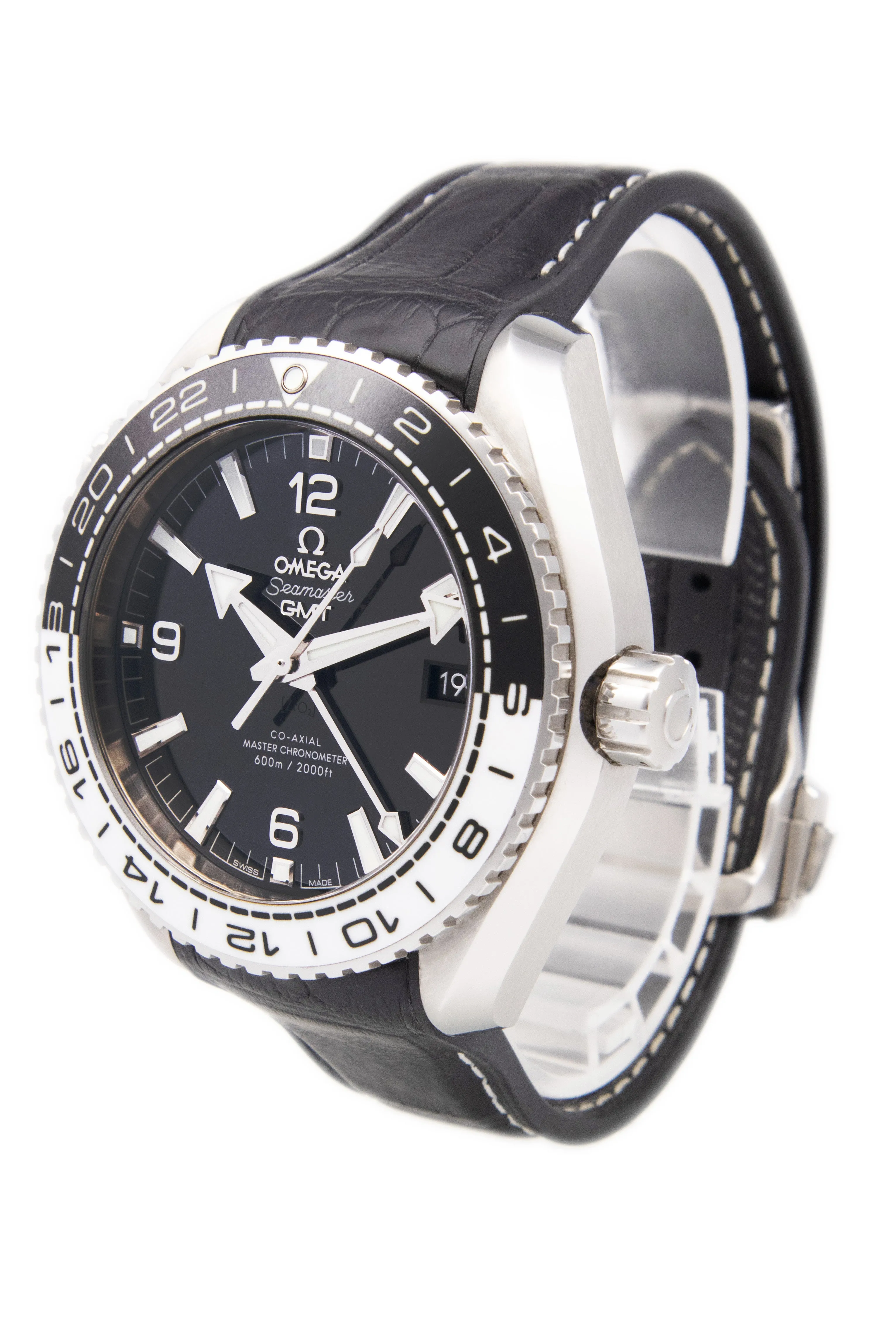 Pre-Owned Omega Planet Ocean GMT - 215.33.44.22.01.001