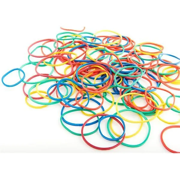 Premier Office Colourful Elastic Bands 30g