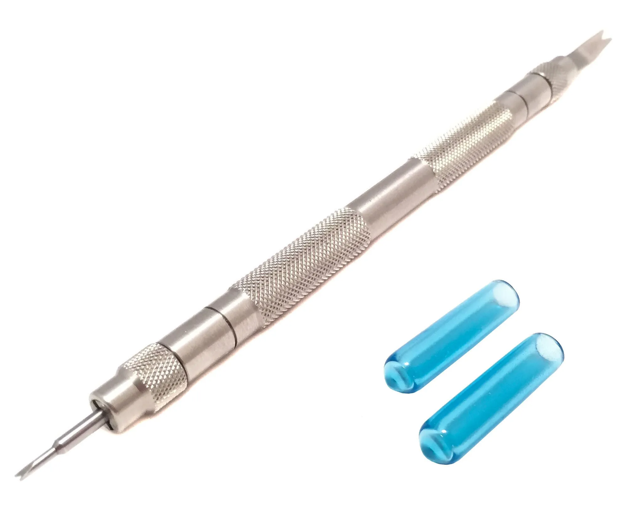 Protective End Caps for Spring Bar Pin Removal Tool