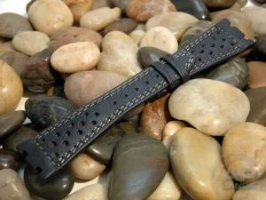 Prototipo Doppio BucoBlue Strap For Audemars Piguet Royal Oak Offshore Similar to Barrichello 2 Strap