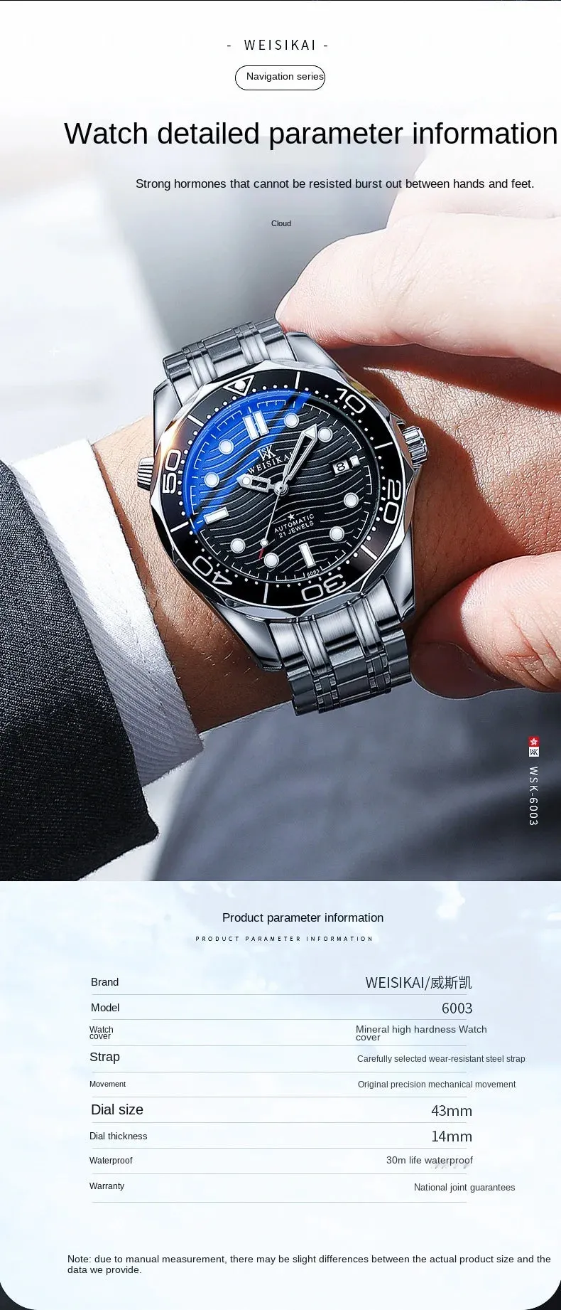 Quality 300 Dive Relojes