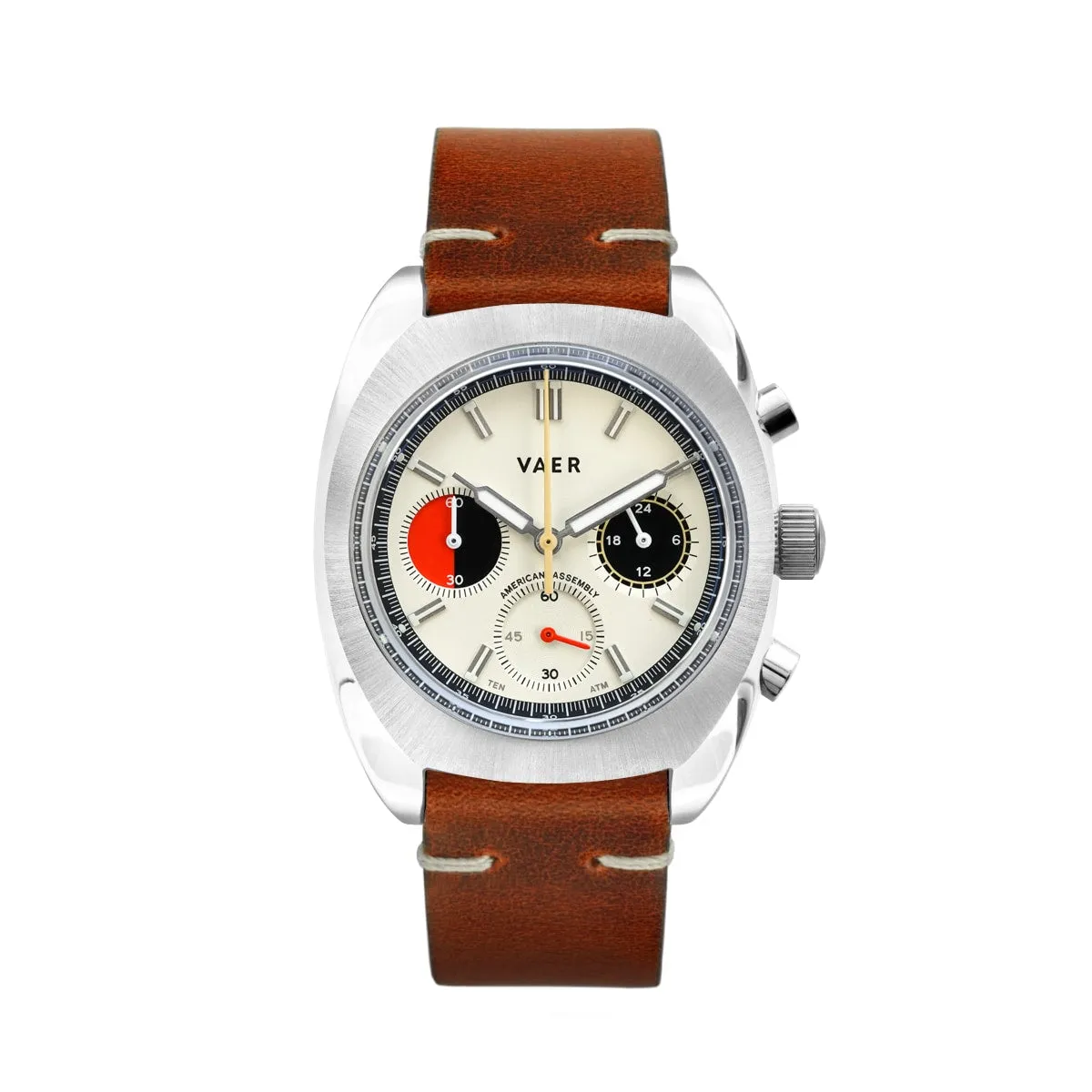 R1 USA Racing Chronograph - Cream 38mm