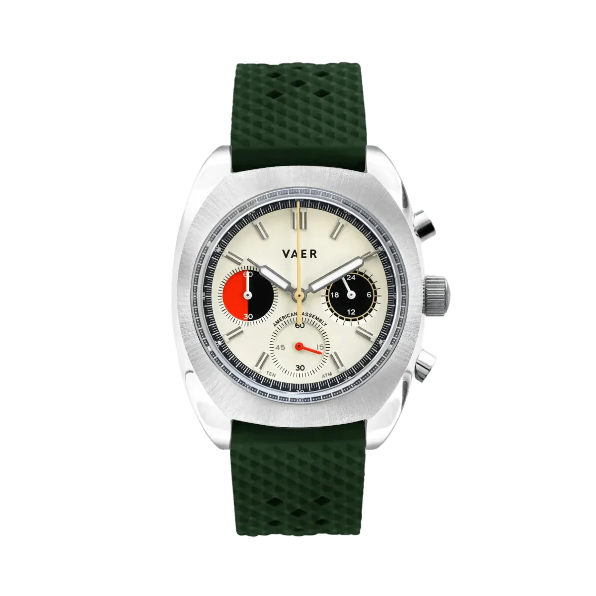 R1 USA Racing Chronograph - Cream 38mm