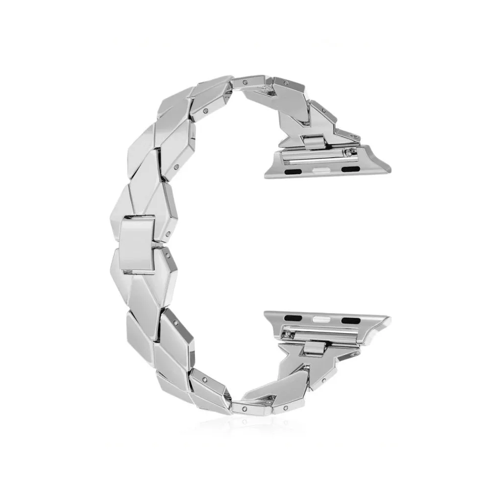 RadiantGem Stainless Steel Women's Watch Band