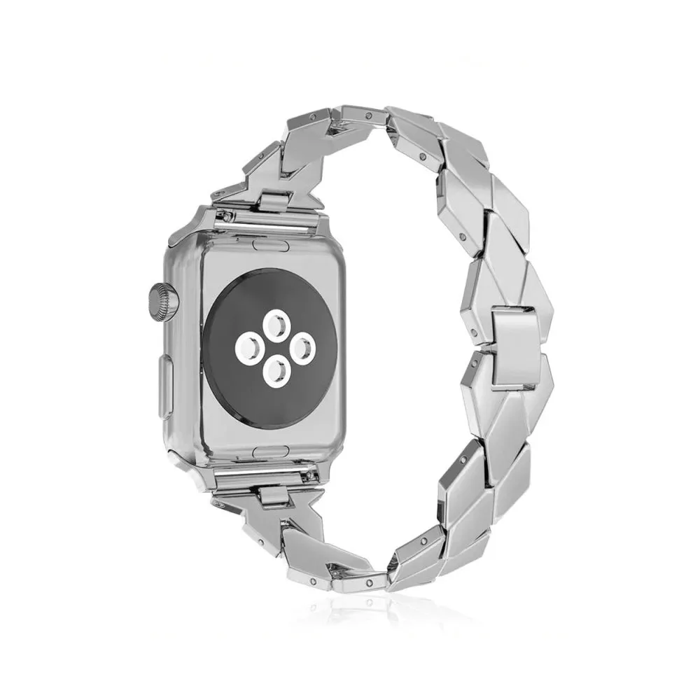 RadiantGem Stainless Steel Women's Watch Band