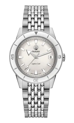 RADO Captain Cook Automatic 37mm Silver Dial Stainless Steel Unisex Watch R32500013