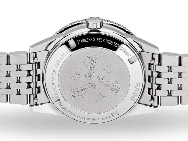 RADO Captain Cook Automatic 37mm Silver Dial Stainless Steel Unisex Watch R32500013
