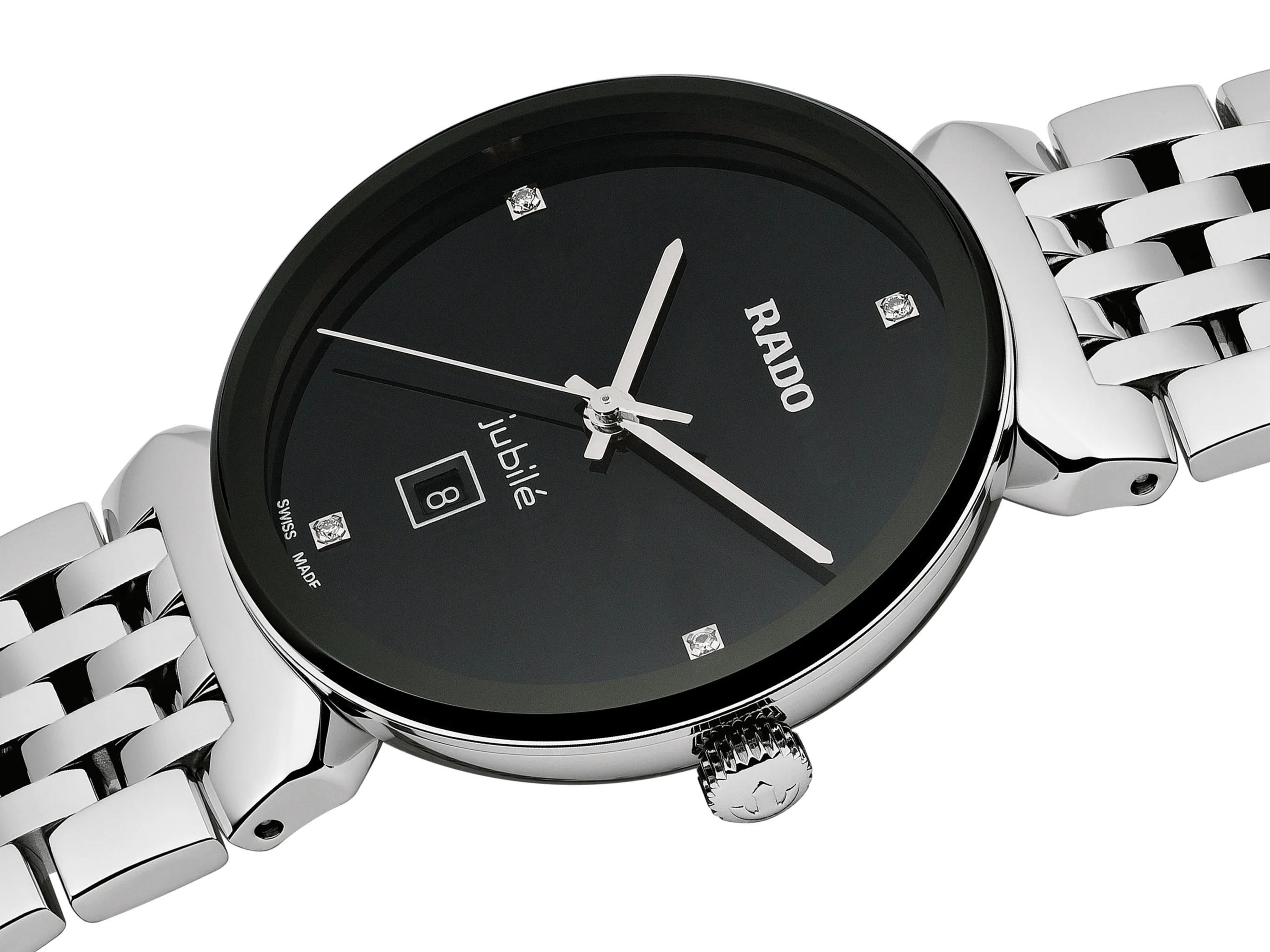 RADO Florence Classic Diamonds 30mm Silver Women's Watch R48913713