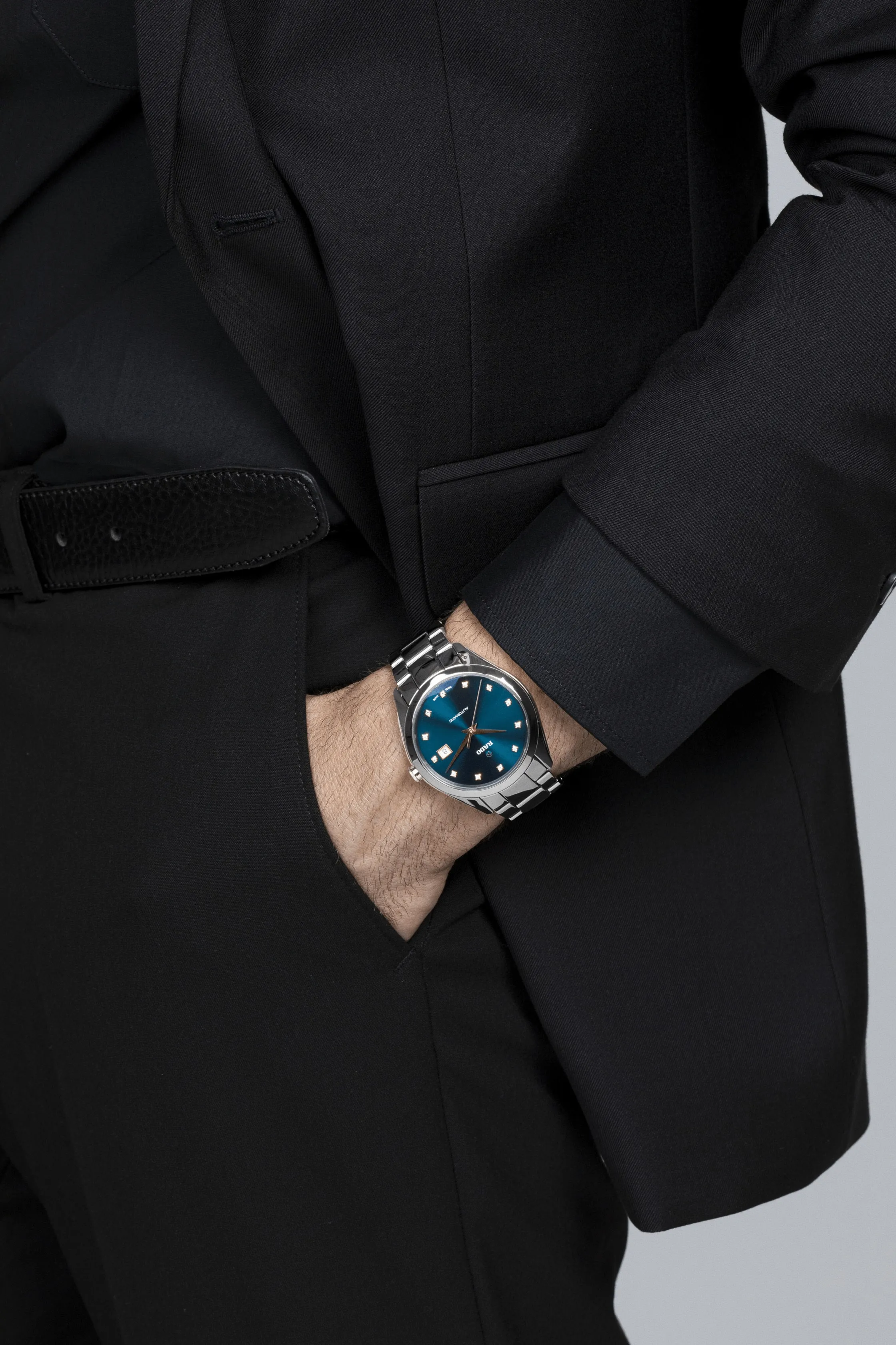 Rado HyperChrome Automatic Diamonds Dark Turquoise Dial Men's Watch R32256712
