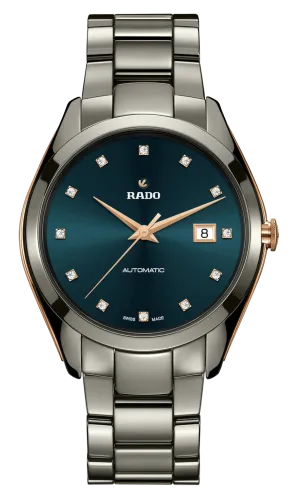 Rado HyperChrome Automatic Diamonds Dark Turquoise Dial Men's Watch R32256712