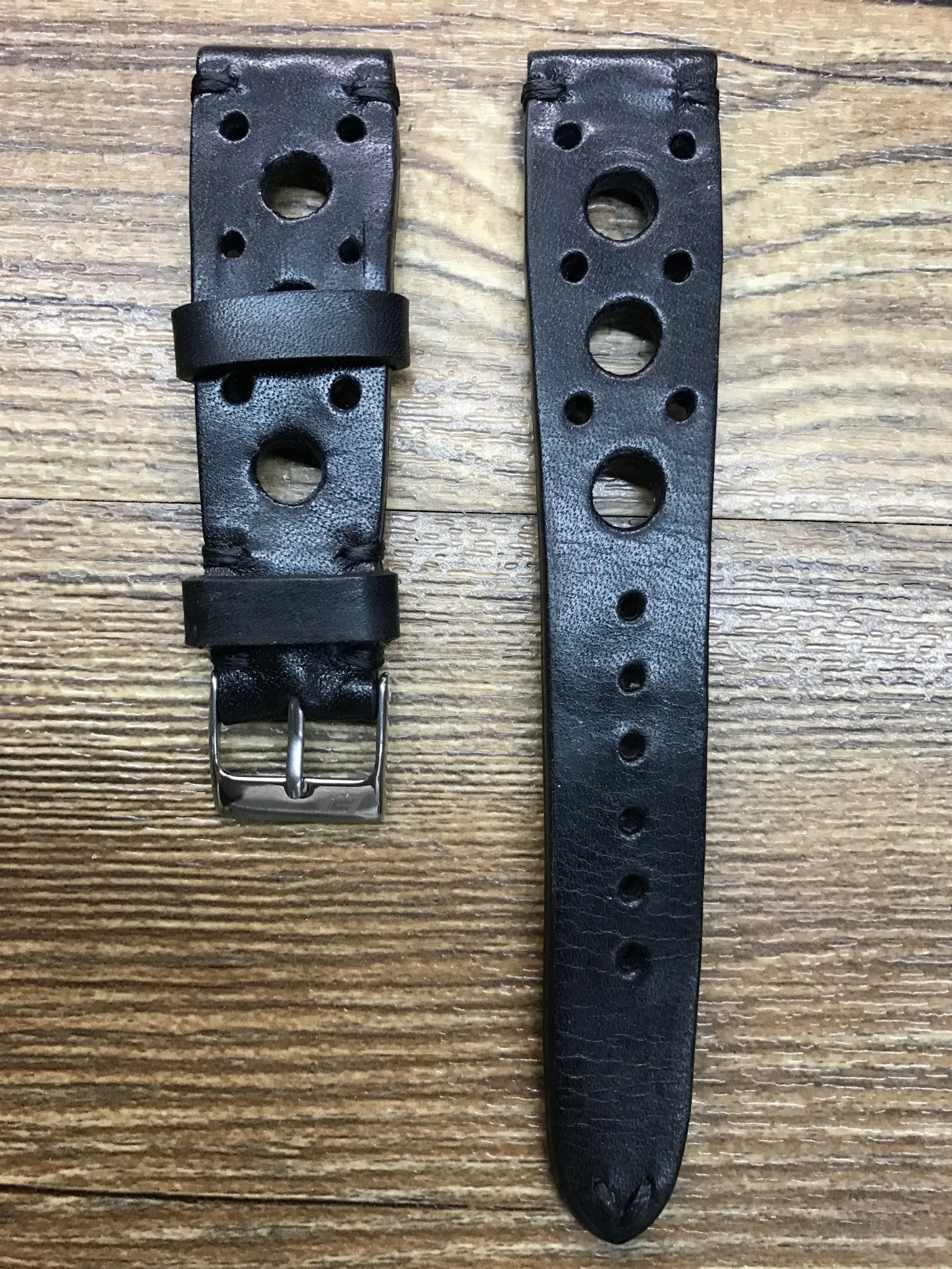 Rally Watch Strap, Watch Bands, Black Racing wristwatch band, 20mm 22mm 19mm Wrist band, Valentines Day Gift Ideas