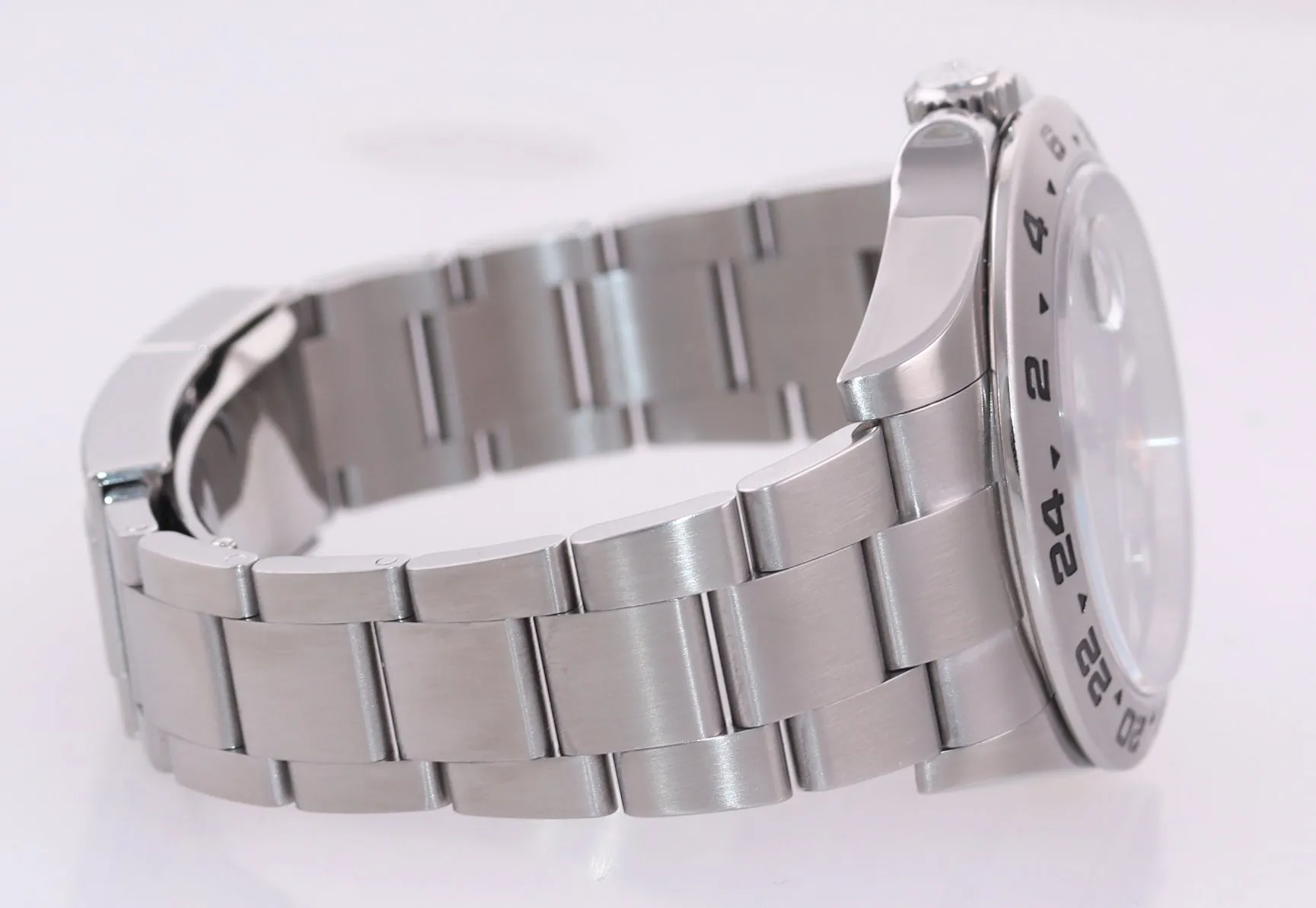 Random Serial Rolex Explorer II 42mm 216570 Black Dial Steel Lume Watch Box