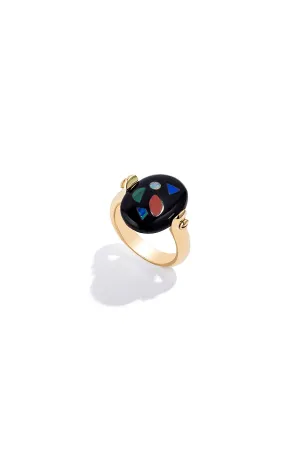 RENATO CIPULLO | ONYX SMALL GEO PEBBLE RING