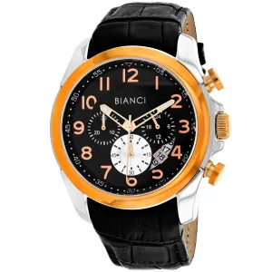 Roberto Bianci Men's Caravello Black Dial Watch - RB54460